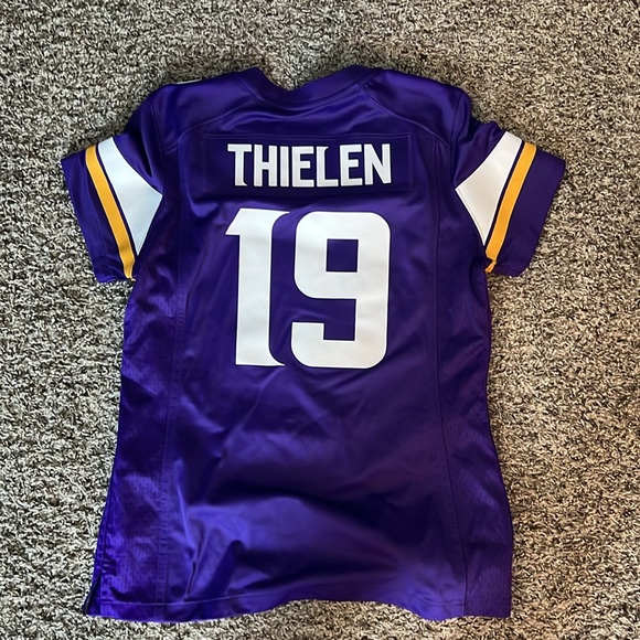 Adam Thielen Ladies Minnesota Viking bling jersey - Picture 3 of 4